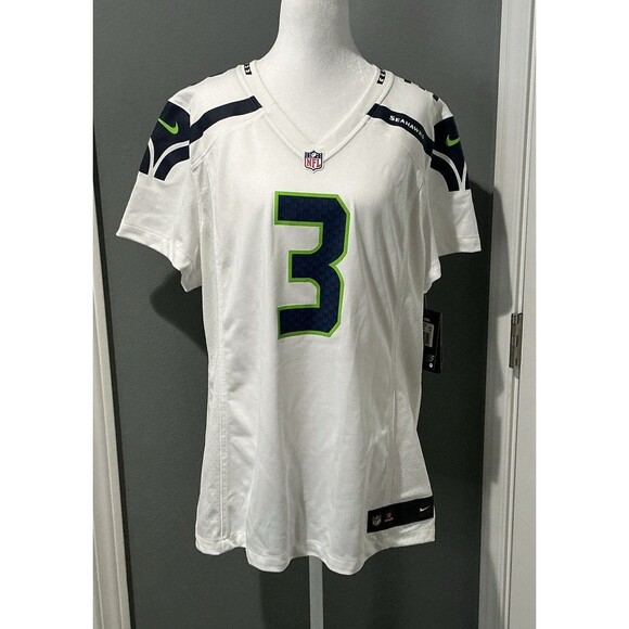 NEW Seattle Seahawks Nike NFL Jersey Russell Wilson On Field Women’s XXL 2XL - Picture 1 of 7